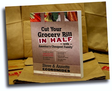 Cut your grocery bill in half with America's Cheapest Family - Steve & Annette Economides