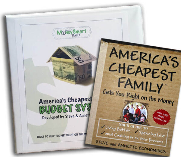 Budget Combo - America's Cheapest Family Book + Budget System