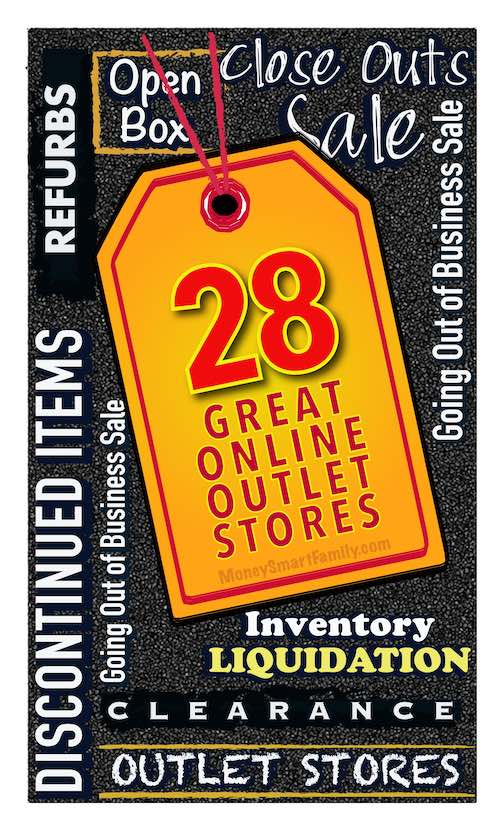 Ultimate Guide to 28 Great Online Outlet Stores