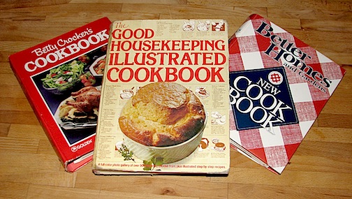 Best Cookbooks for Home Cooking - Better Crocker, Good Housekeeping and Better Homes and Gardens Cookbooks.
