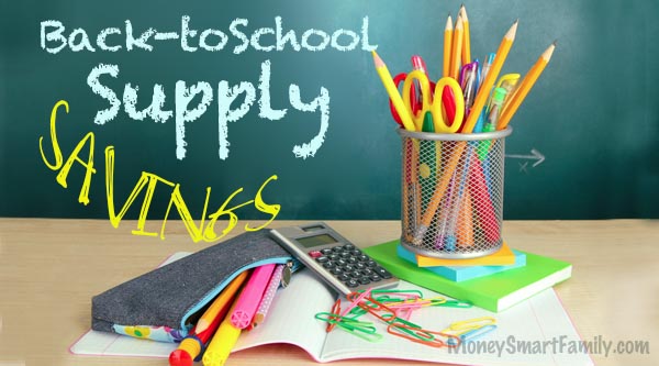 Back to School Supplies - 5 Ways to Save Big Money.