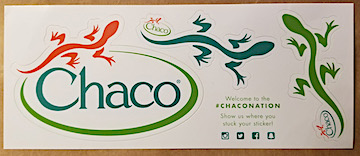 Chaco Clothes Free Sticker