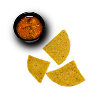 Salsa with tortilla chips