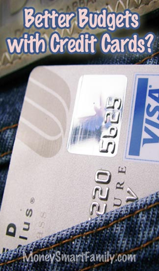 Budgeting with a Credit Card. A silver and blue visa card in a blue jean pocket
