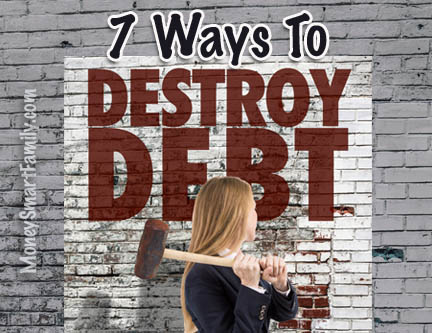 How to destroy debt in 8 steps