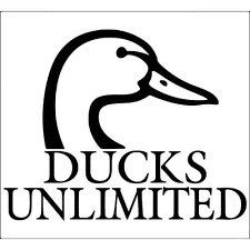 Ducks Unlimited Sticker Decal.