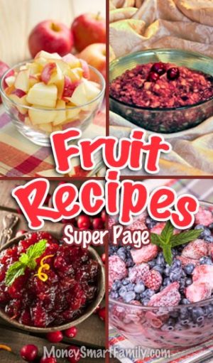Flavorful Fruit Recipes RoundUp Page! #flavorfulfruitrecipes