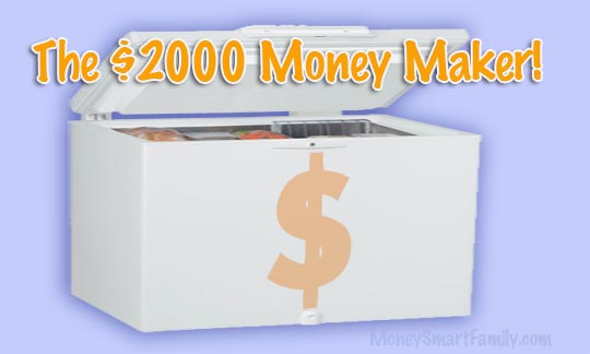 You won't believe how much money a freezer save your family on grocery purchases! It's amazing!