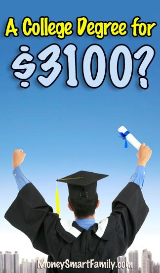 A College Degree for $3100? You Bet! Try College Home Study Today! #CollegeHomeStudy #DualCreditAtHome #CollegeDegreeFor$3100