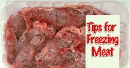 Tips for Freezing and Defrosting meat.