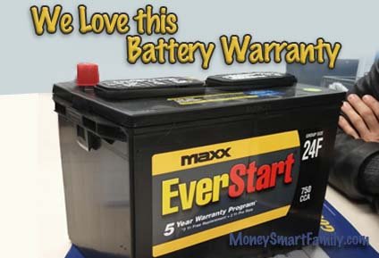 Walmart EverStart Maxx Car Battery Warranty
