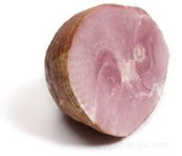 An inexpensive shank ham for Christmas Dinner.