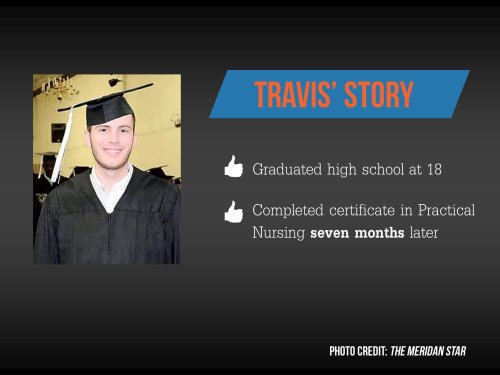 Travis' story about home study for college and early graduation.