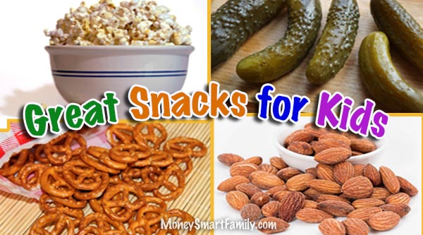 12 Affordable Snacks for Kids - Health, Delicious & Inexpensive.