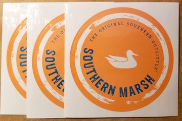 Southern Marsh Free Stickers Small
