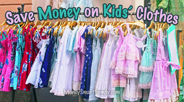 Save money on kids clothes by finding them for free or cheap.