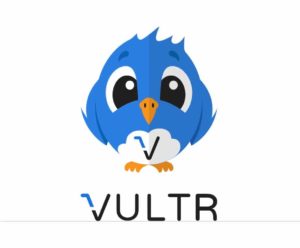 Vultr free logo sticker