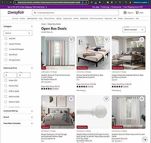 Visual Comfort & Co. Open Box Store 