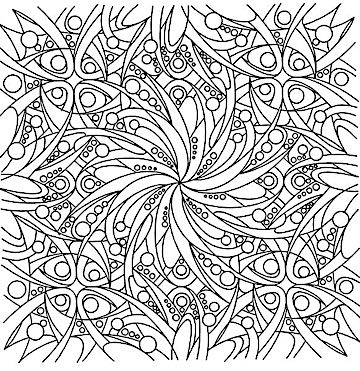 Pokolor coloring page example.